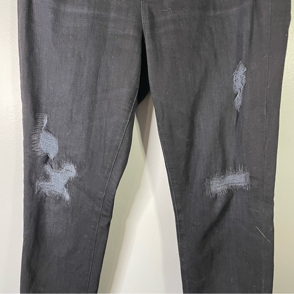 AG Adriano Goldschmied The Beau Slouchy Skinny Distressed Designer Jeans Size 28 - Picture 6 of 9